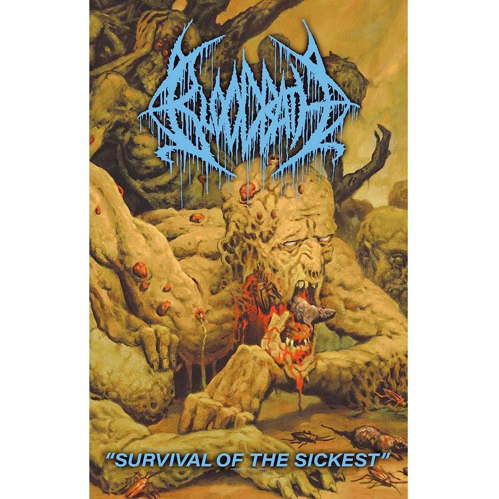 Bloodbath - Survival Of The Sickest Textile Poster - Multicolore